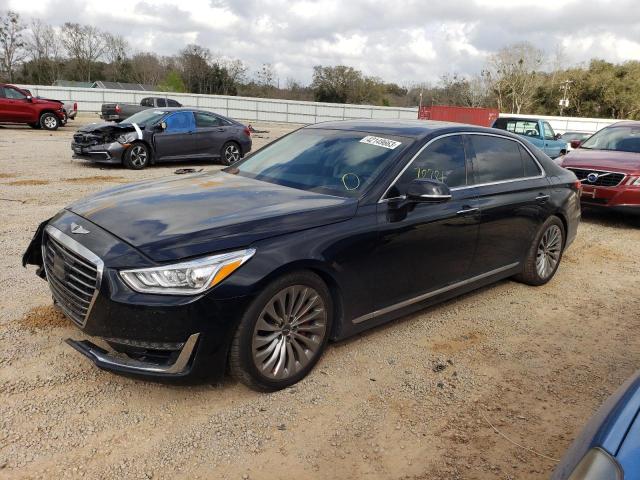 KMHG54JHXJU037297 - 2018 GENESIS G90 ULTIMATE BLACK photo 1