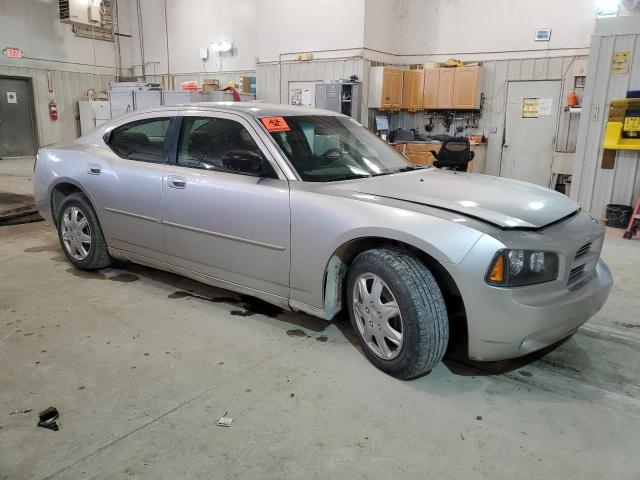 2B3KA43R57H661103 - 2007 DODGE CHARGER SE SILVER photo 4