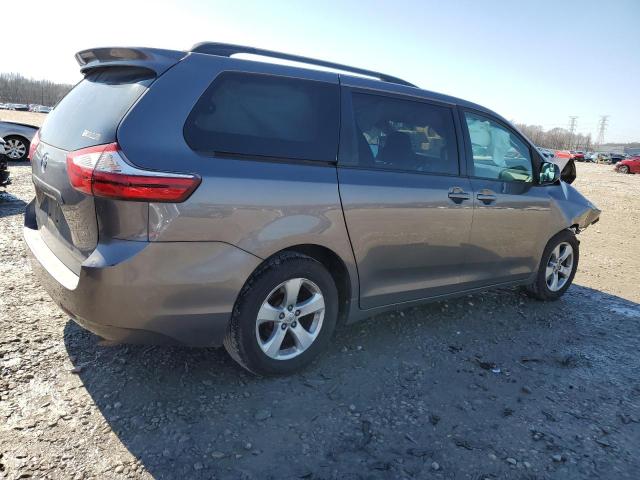 5TDKK3DCXFS608753 - 2015 TOYOTA SIENNA LE GRAY photo 3