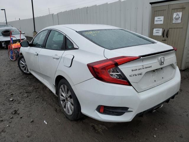 19XFC2F87ME201711 - 2021 HONDA CIVIC SPORT WHITE photo 2