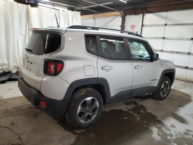 ZACCJBAB1HPE82456 - 2017 JEEP RENEGADE SPORT SILVER photo 3