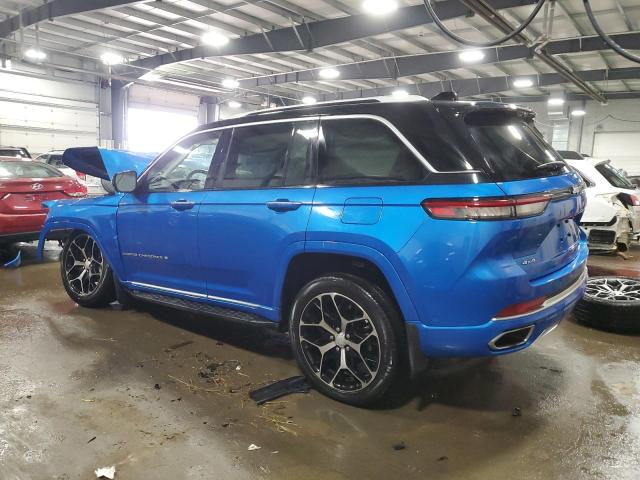 1C4RJHEGXP8845832 - 2023 JEEP GRAND CHER SUMMIT 蓝色 照片 2