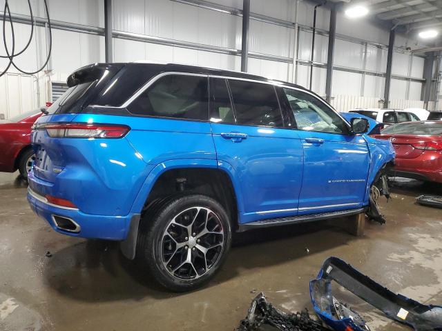 1C4RJHEGXP8845832 - 2023 JEEP GRAND CHER SUMMIT 蓝色 照片 3