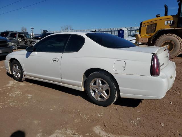 2G1WX15K759313042 - 2005 CHEVROLET MONTE CARL LT WHITE photo 2