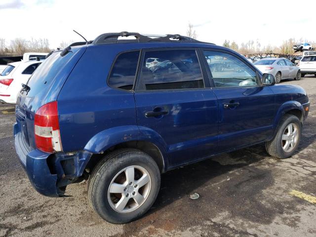 KM8JM12B16U251586 - 2006 HYUNDAI TUCSON GL BLUE photo 3