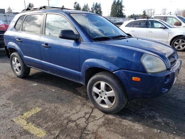 KM8JM12B16U251586 - 2006 HYUNDAI TUCSON GL BLUE photo 4