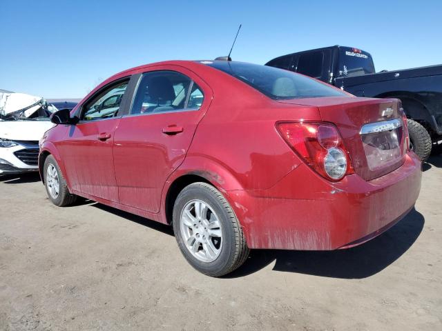 1G1JC5SH9G4180487 - 2016 CHEVROLET SONIC LT RED photo 2