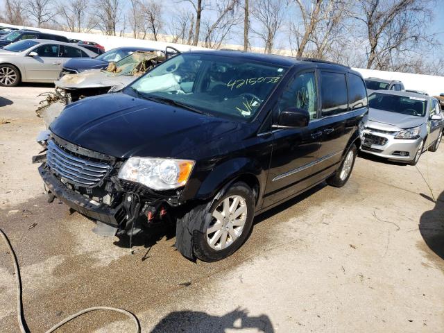 2C4RC1BG9ER123873 - 2014 CHRYSLER TOWN & COU TOURING BLACK photo 1