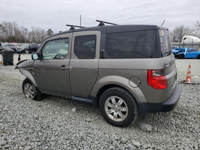 5J6YH28778L001319 - 2008 HONDA ELEMENT EX BROWN photo 2