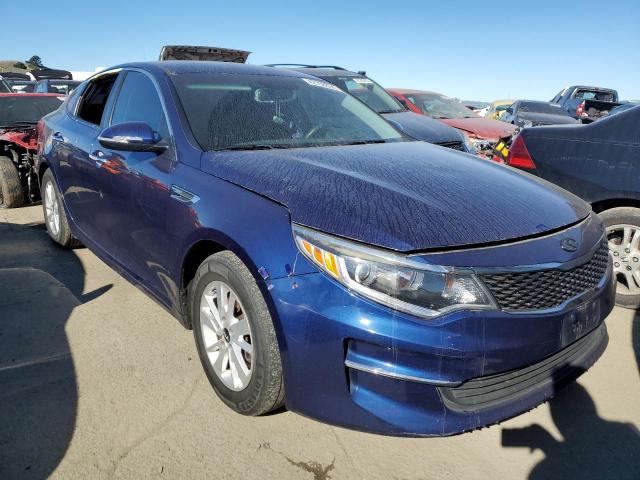 5XXGT4L36JG230077 - 2018 KIA OPTIMA LX BLUE photo 4