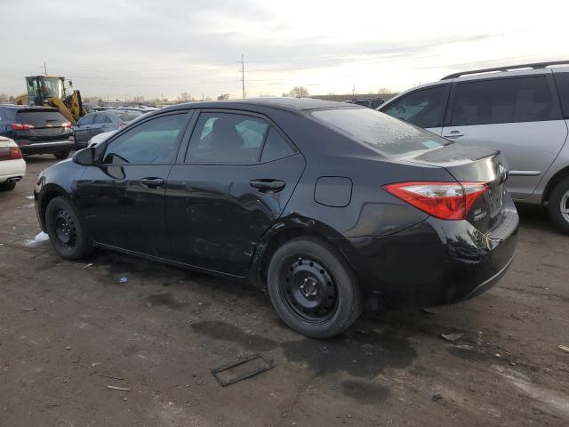 5YFBURHEXFP354513 - 2015 TOYOTA COROLLA L BLACK photo 2