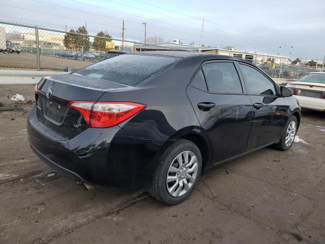 5YFBURHEXFP354513 - 2015 TOYOTA COROLLA L BLACK photo 3