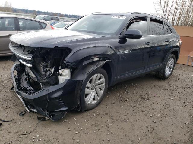 1V21E2CA3LC216593 - 2020 VOLKSWAGEN ATLAS CROS SE Черный фото 1