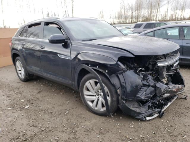 1V21E2CA3LC216593 - 2020 VOLKSWAGEN ATLAS CROS SE Черный фото 4