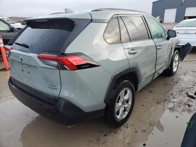 2T3RWRFVXKW007968 - 2019 TOYOTA RAV4 XLE GRAY photo 3