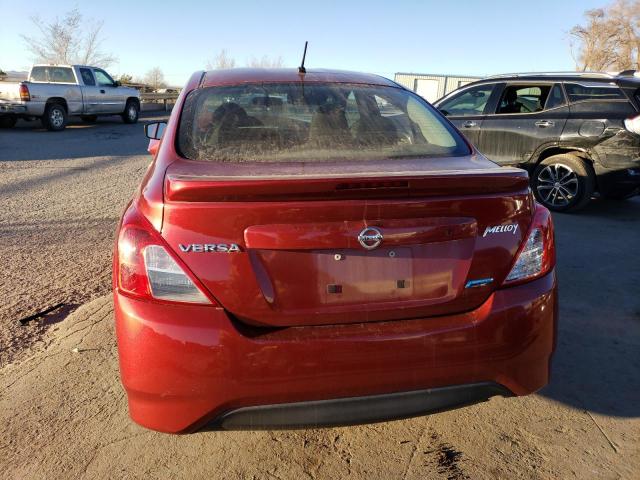 3N1CN7AP8GL877712 - 2016 NISSAN VERSA S RED photo 6