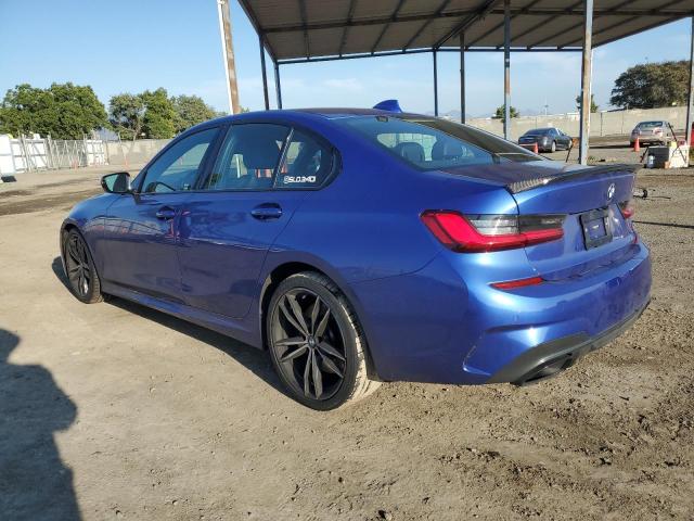3MW5U7J04M8B66953 - 2021 BMW M340I BLUE photo 2