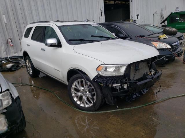 1C4RDJEG3EC552752 - 2014 DODGE DURANGO CITADEL WHITE photo 4