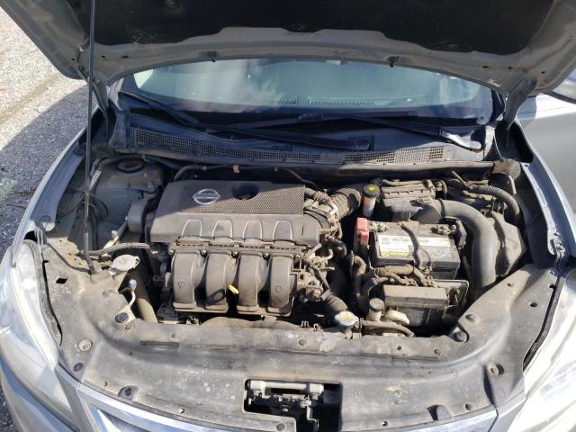 3N1AB7APXDL721408 - 2013 NISSAN SENTRA S GRAY photo 11