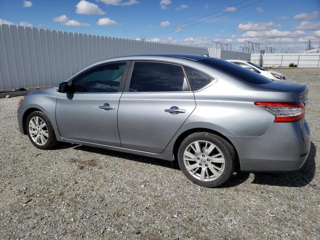 3N1AB7APXDL721408 - 2013 NISSAN SENTRA S GRAY photo 2