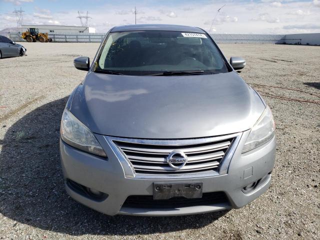 3N1AB7APXDL721408 - 2013 NISSAN SENTRA S GRAY photo 5