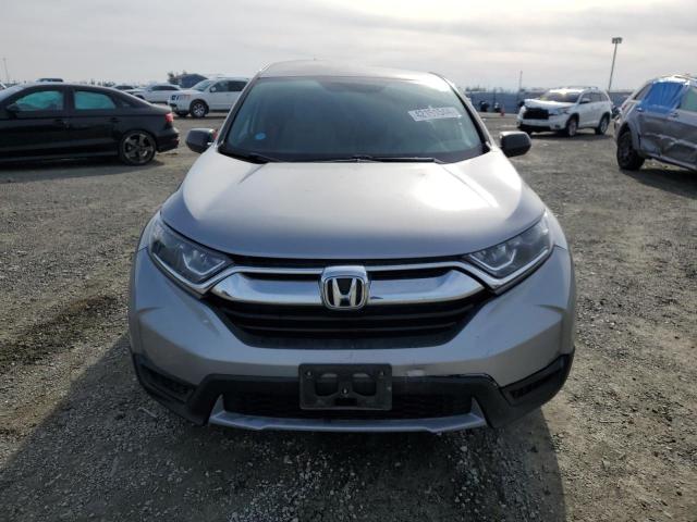 5J6RW5H33KL001978 - 2019 HONDA CR-V LX SILVER photo 5