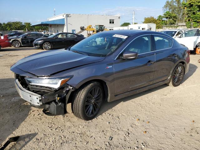 19UDE2F81NA007764 - 2022 ACURA ILX PREMIUM A-SPEC GRAY photo 1