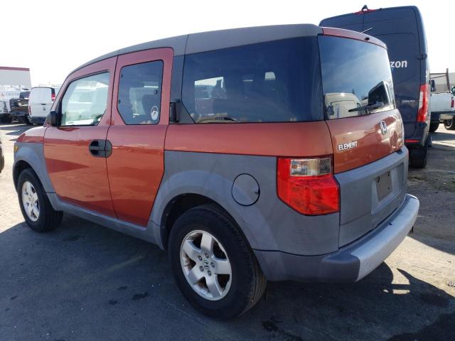 5J6YH17553L003282 - 2003 HONDA ELEMENT EX ORANGE photo 2