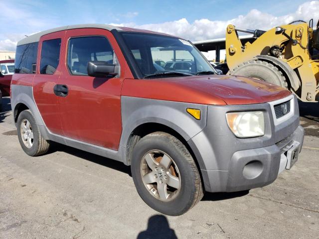 5J6YH17553L003282 - 2003 HONDA ELEMENT EX ORANGE photo 4