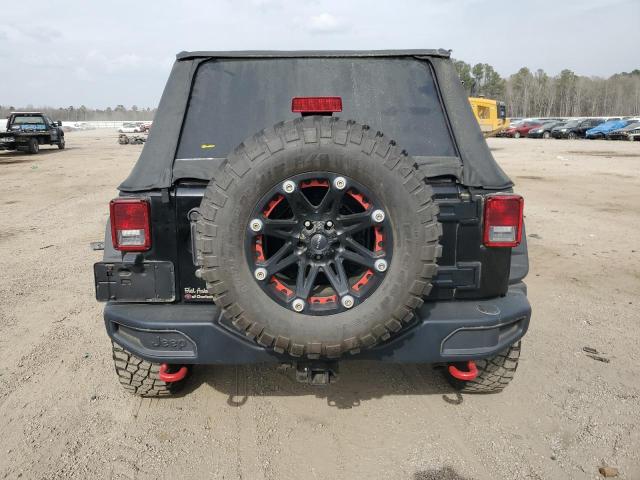 1C4BJWFG8DL668310 - 2013 JEEP WRANGLER RUBICON BLACK photo 6