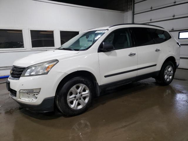 1GNKRFED9EJ267479 - 2014 CHEVROLET TRAVERSE LS WHITE photo 1