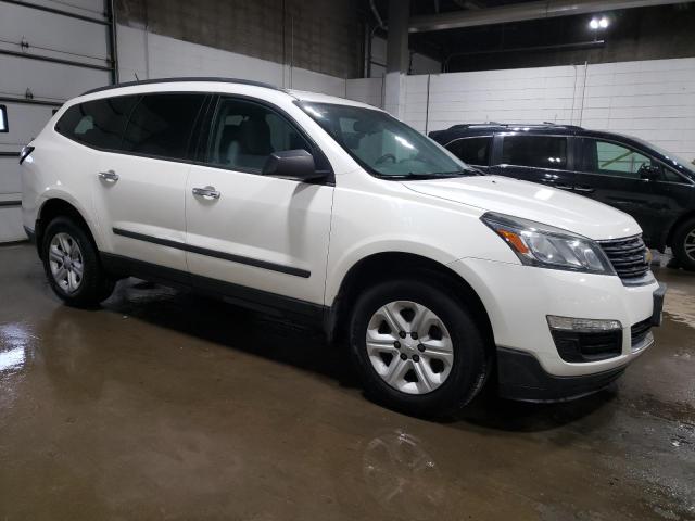 1GNKRFED9EJ267479 - 2014 CHEVROLET TRAVERSE LS WHITE photo 4