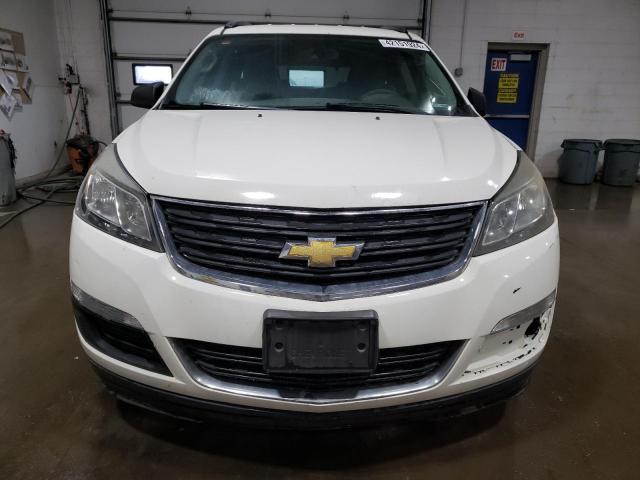 1GNKRFED9EJ267479 - 2014 CHEVROLET TRAVERSE LS WHITE photo 5