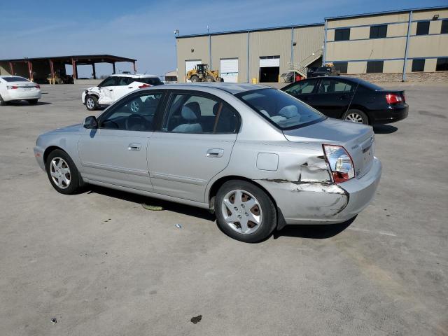 KMHDN46D36U234327 - 2006 HYUNDAI ELANTRA GLS SILVER photo 2