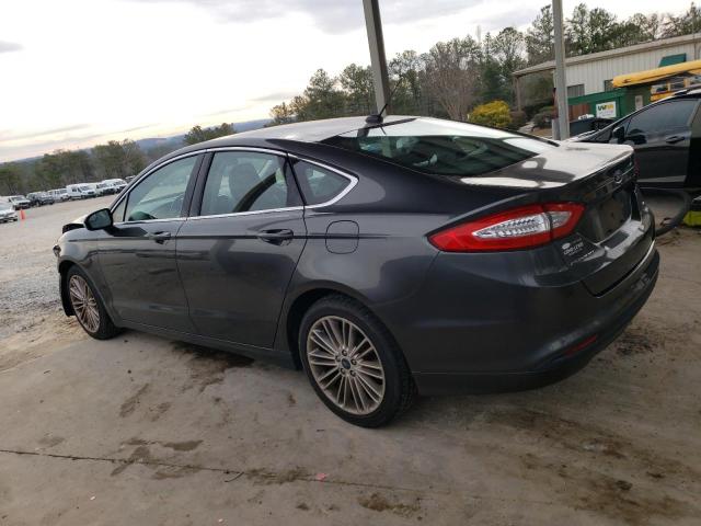 3FA6P0HD9GR109263 - 2016 FORD FUSION SE GRAY photo 2