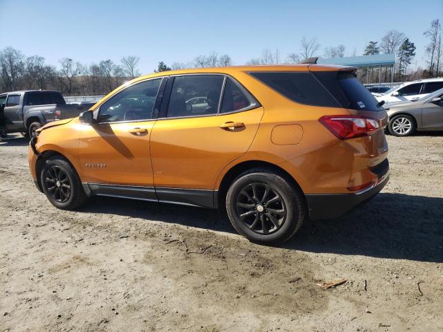 2GNAXHEV8J6273741 - 2018 CHEVROLET EQUINOX LS ORANGE photo 2