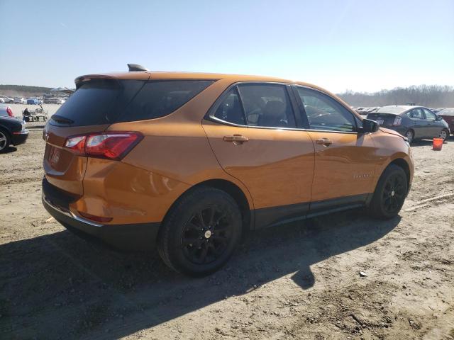 2GNAXHEV8J6273741 - 2018 CHEVROLET EQUINOX LS ORANGE photo 3