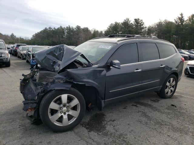 1GNKVLED5BJ256999 - 2011 CHEVROLET TRAVERSE LTZ GRAY photo 1