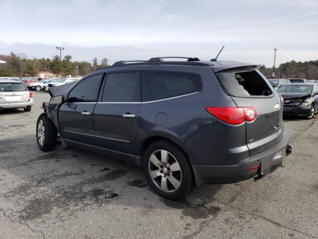 1GNKVLED5BJ256999 - 2011 CHEVROLET TRAVERSE LTZ GRAY photo 2