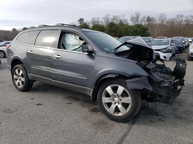 1GNKVLED5BJ256999 - 2011 CHEVROLET TRAVERSE LTZ GRAY photo 4