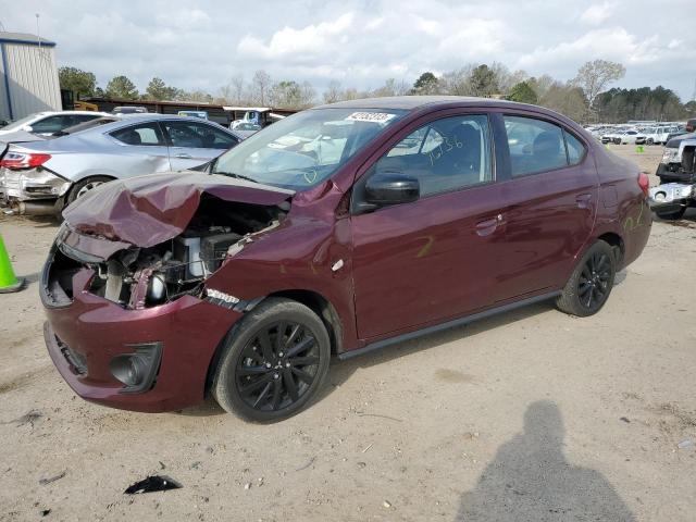 ML32F4FJ4LHF10197 - 2020 MITSUBISHI MIRAGE G4 SE MAROON photo 1