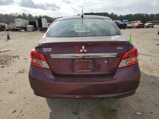 ML32F4FJ4LHF10197 - 2020 MITSUBISHI MIRAGE G4 SE MAROON photo 6