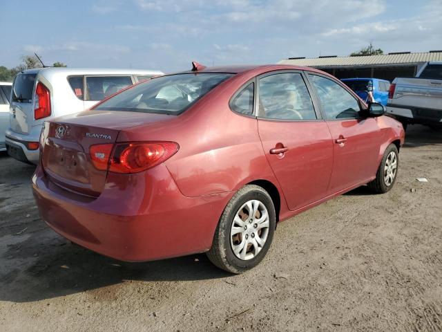 KMHDU46D59U824360 - 2009 HYUNDAI ELANTRA GLS RED photo 3