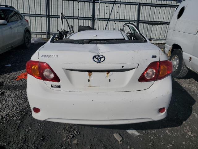 1NXBU4EE4AZ282335 - 2010 TOYOTA COROLLA BASE WHITE photo 6