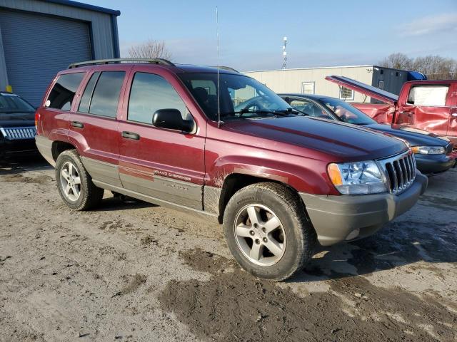 1J4GW48N02C219282 - 2002 JEEP GRAND CHER LAREDO BURGUNDY photo 4