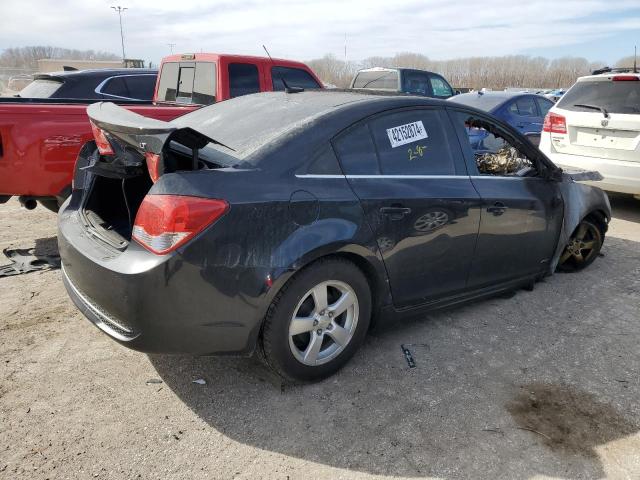 1G1PF5SC2C7322855 - 2012 CHEVROLET CRUZE LT BLACK photo 3