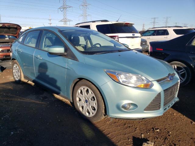 1FAHP3F28CL200285 - 2012 FORD FOCUS SE TURQUOISE photo 4
