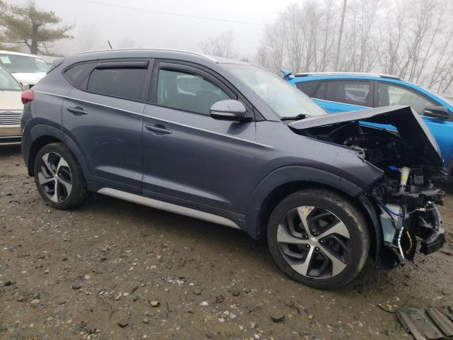 KM8J3CA24HU523325 - 2017 HYUNDAI TUCSON LIMITED GRAY photo 4