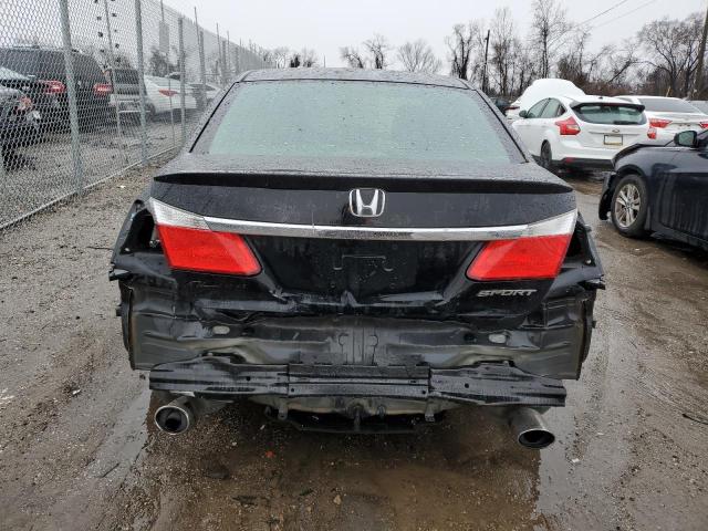 1HGCR2F58DA109566 - 2013 HONDA ACCORD SPORT BLACK photo 6