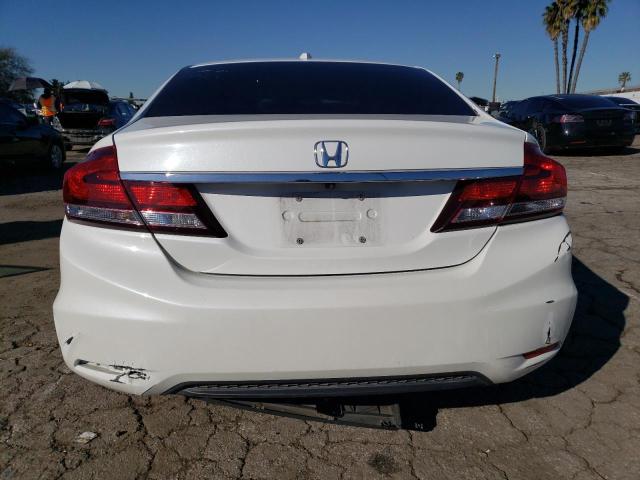 19XFB2F96FE206204 - 2015 HONDA CIVIC EXL WHITE photo 6